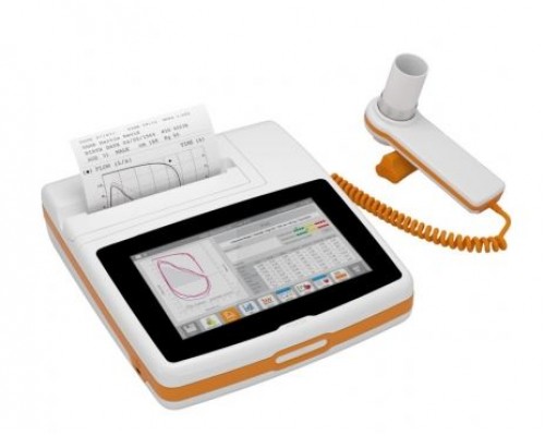 Spirolab с пульсоксиметрическим модулем  + датчик SPO2